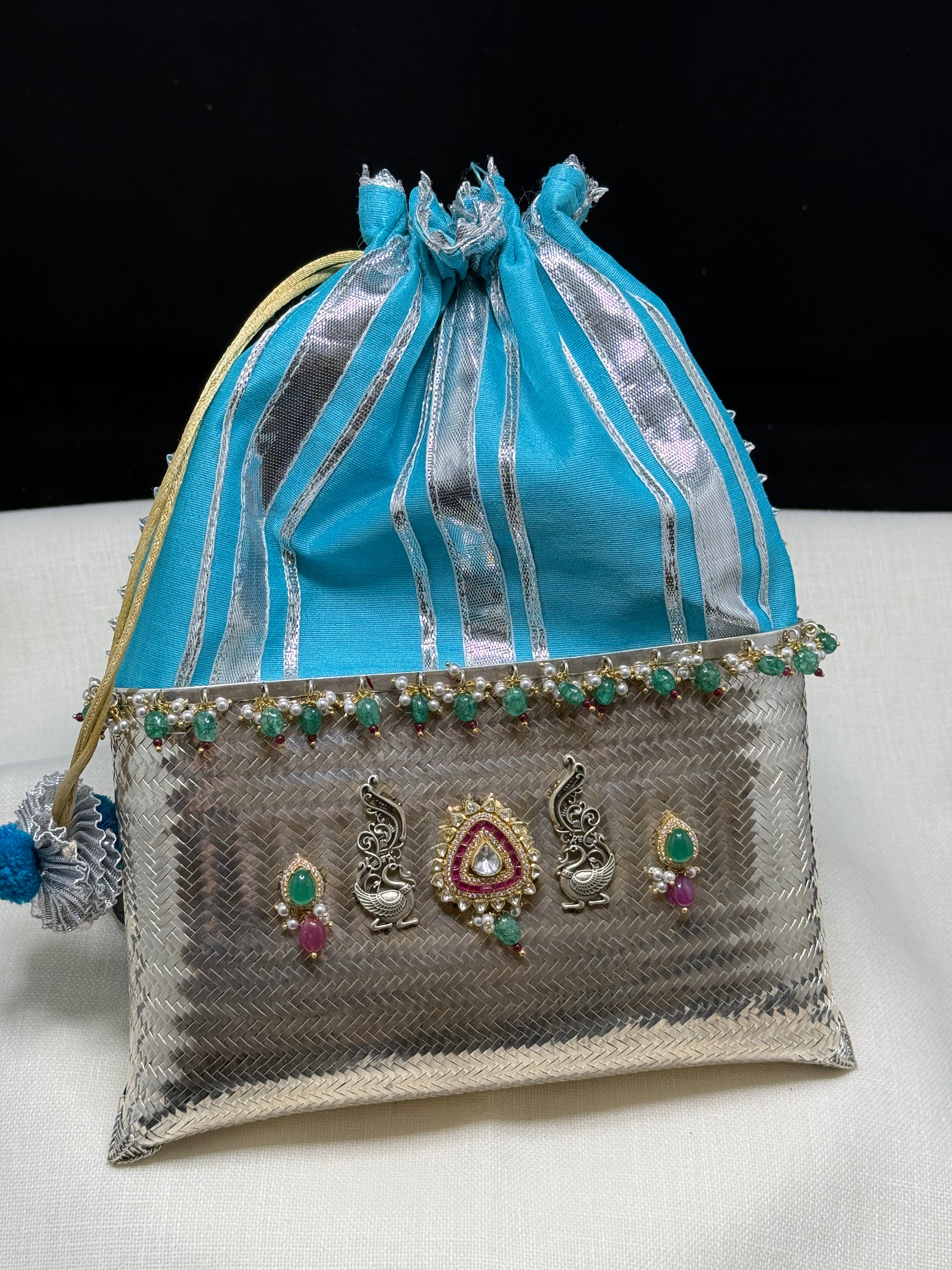 Pure Silver Potli bag